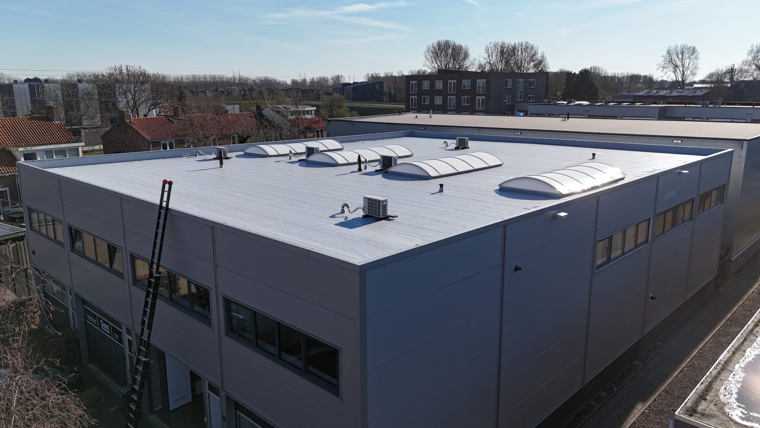 PVC Dakbedekking Snoekbouw Agterhof