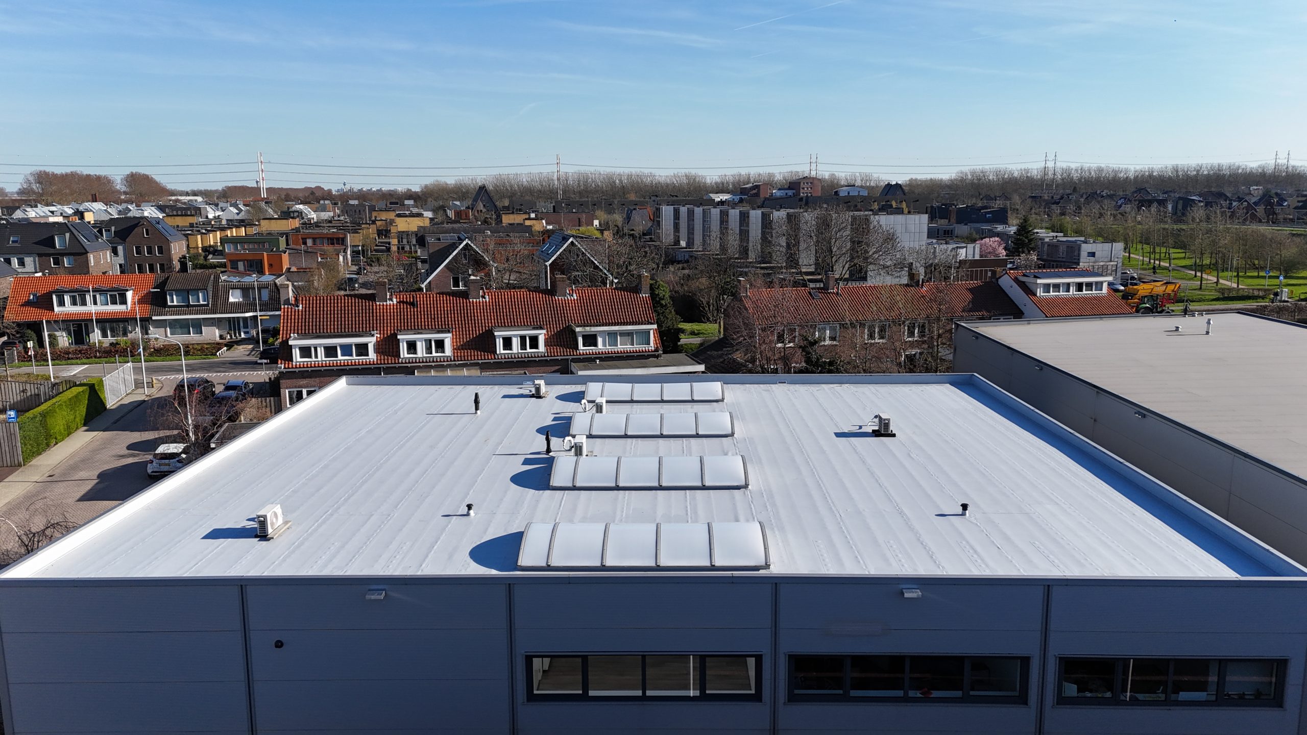 PVC Dakbedekking Snoekbouw Agterhof